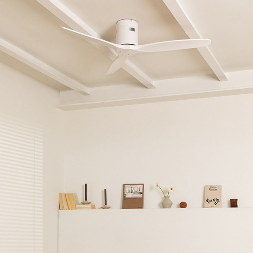 CREATE - WIND CALM - Cichy wentylator sufitowy 40W z technicznymi łopatkami ABS w różnych rozmiarach -