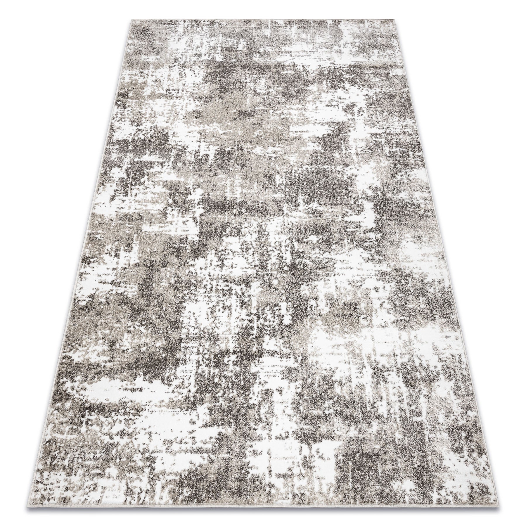 Dywan MATEO 8038/944 Nowoczesny vintage, przecierany - strukturalny szary / beż 120x170 cm