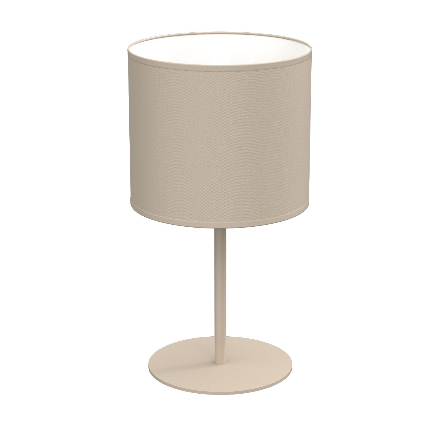 Lampa stołowa Arden 1xE27x15W metal beżowa wym:34x18x18cm IP20 Luminex