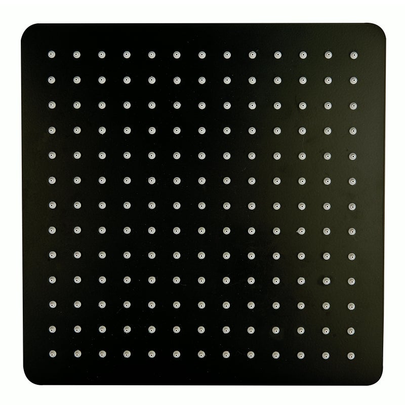 Bernstein Deszczownica stal nierdzewna DPG2005 super płaska - 30x30 cm czarna