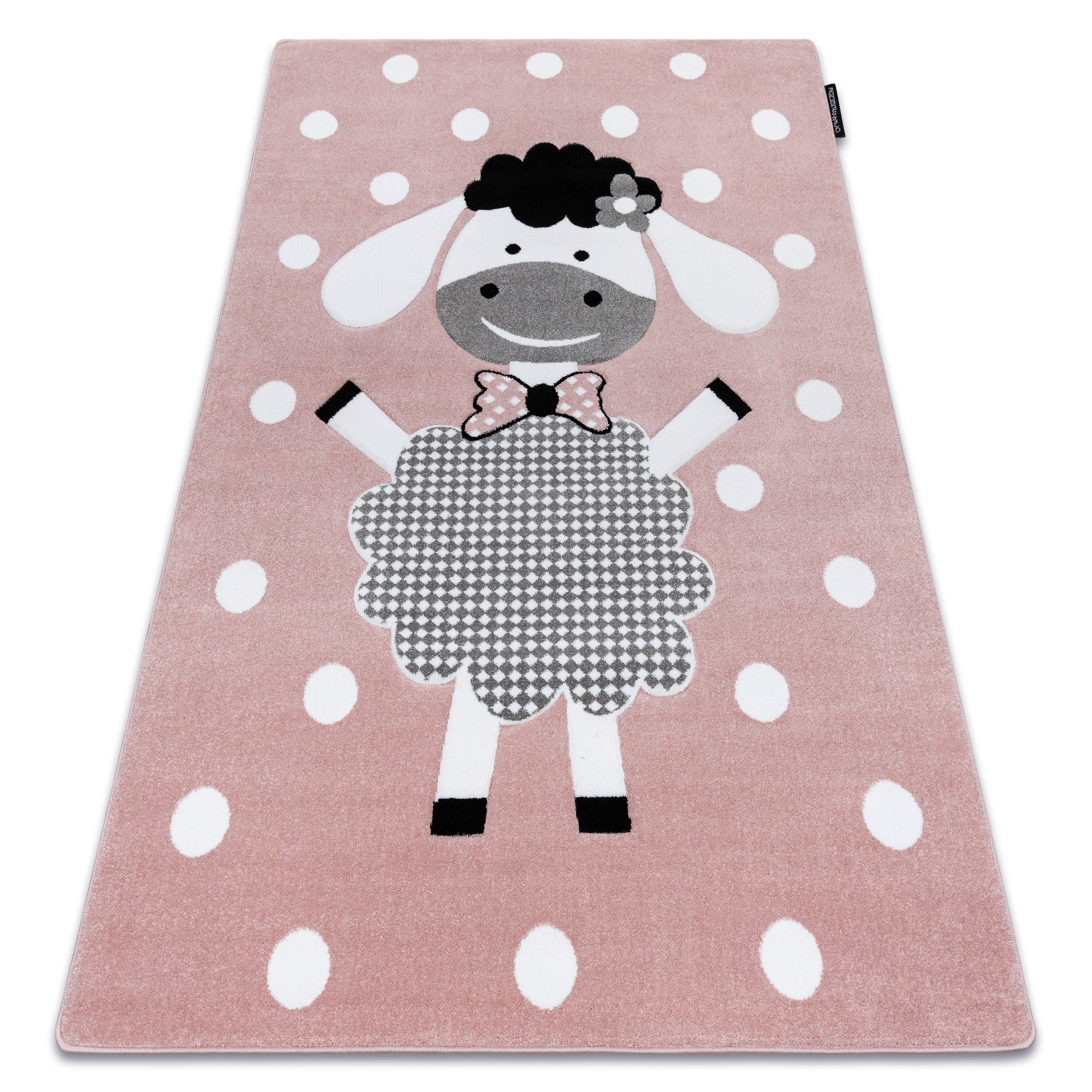 Dywan PETIT DOLLY OWCA, OWIECZKA róż 160x220 cm