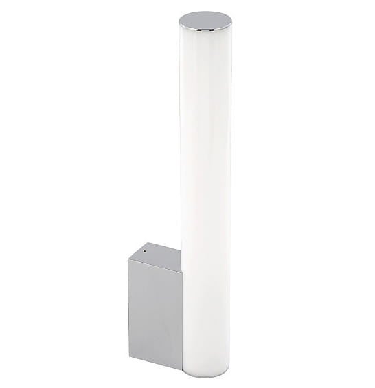 Kinkiet ścienny Ice biały chromowany LED 5W 4000K 380lm wym: 30 x 4 x 8,3 cm tworzywo sztuczne IP44 Nowodvorski Lighting