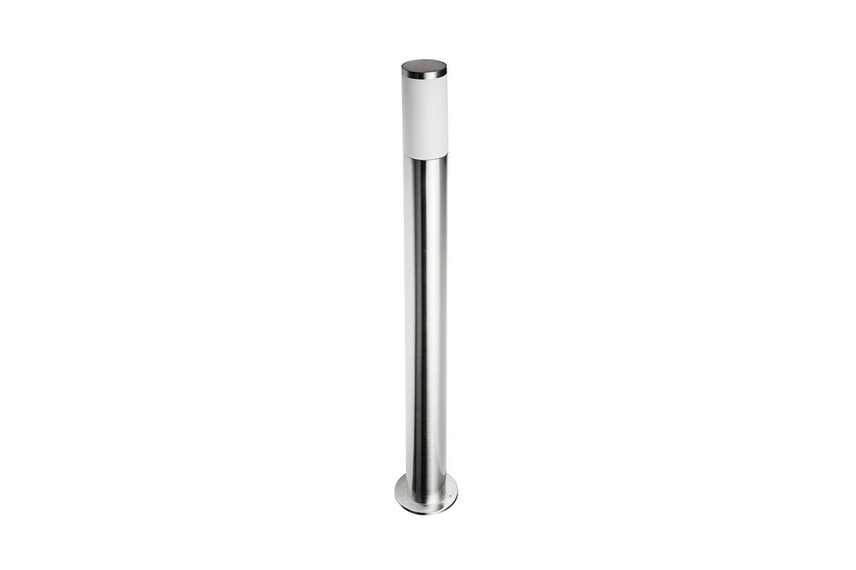 Lampa ogrodowa słupek MILAN-P 100, E27 max 40W, inox, IP54, AC220-240V, nowoczesna forma, do ogrodu – GTV LIGHTING