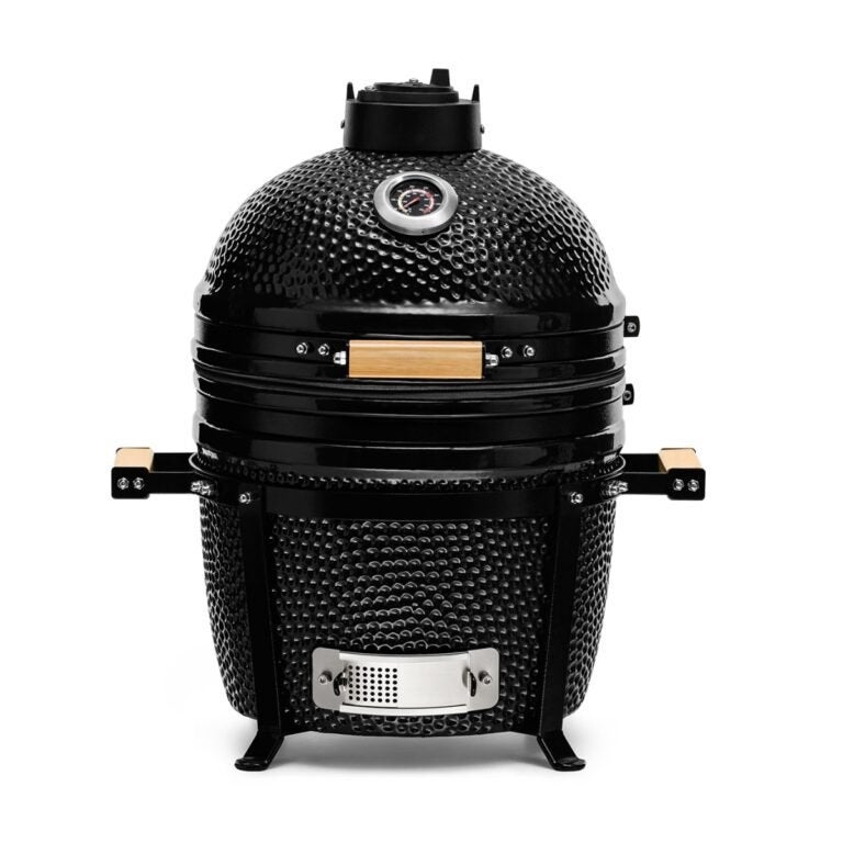 Grill Kamado Bono Minimo Czarny + pięć dodatkowych akcesoriów w prezencie