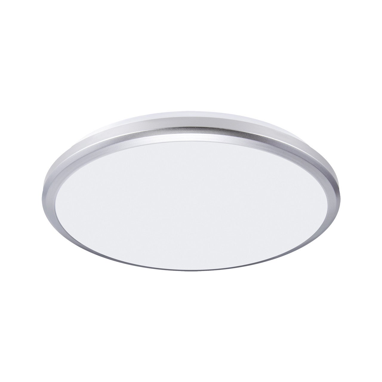 Lampa sufitowa zewnętrzna PLANAR LED 24W Neutralna biel 2640lm srebrno-biała IP54 Struhm