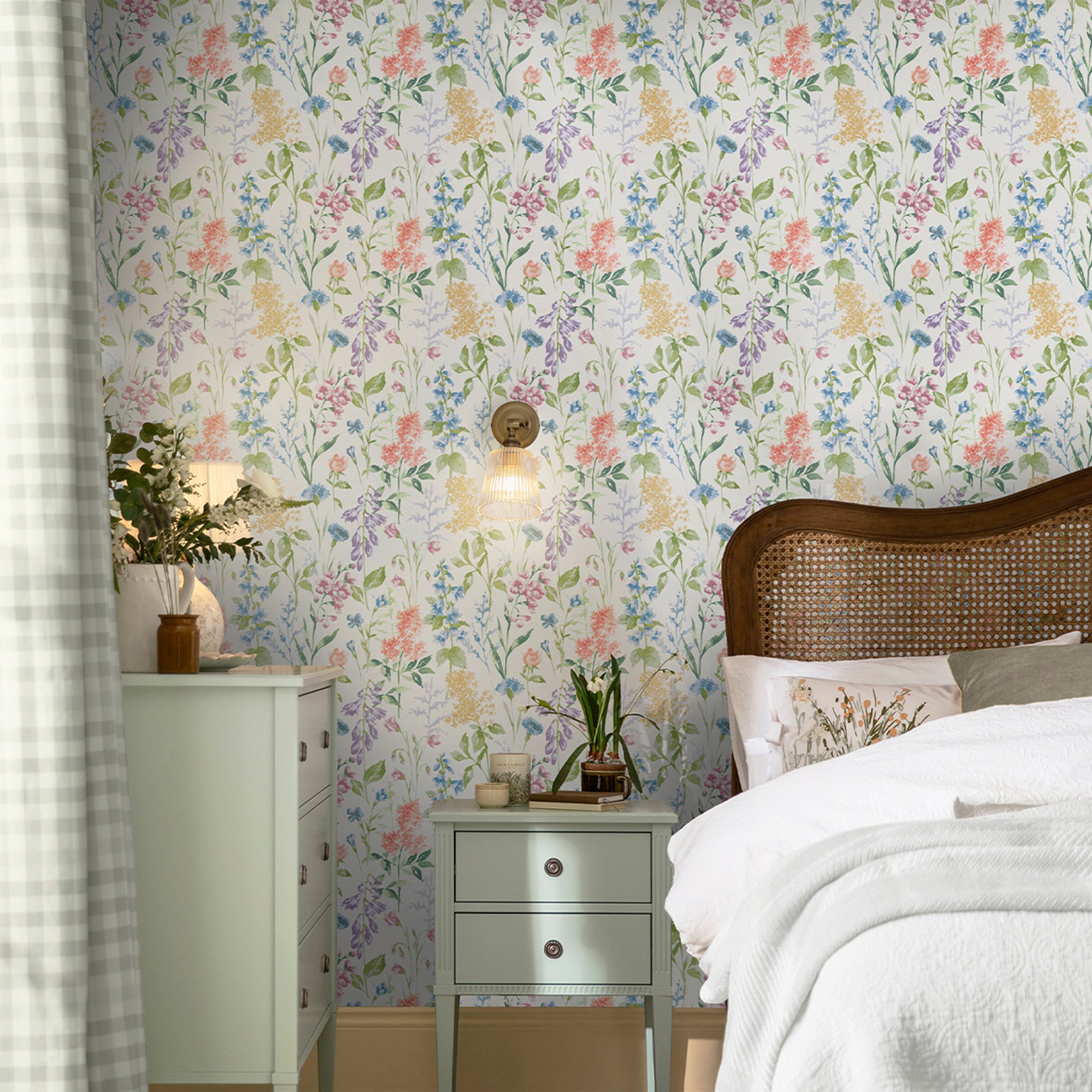 Laura Ashley Tapeta filzelinowa ELSTON GARDEN 10 m x 52 cm