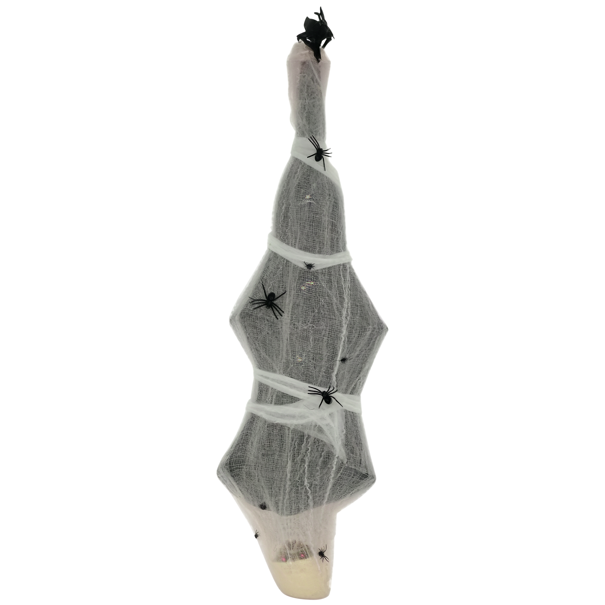 Mumia na Halloween, dekoracja na Halloween, funkcja dźwięku, z czujnikiem ruchu i światłami LED, 60 cm x 16 cm x 170 cm