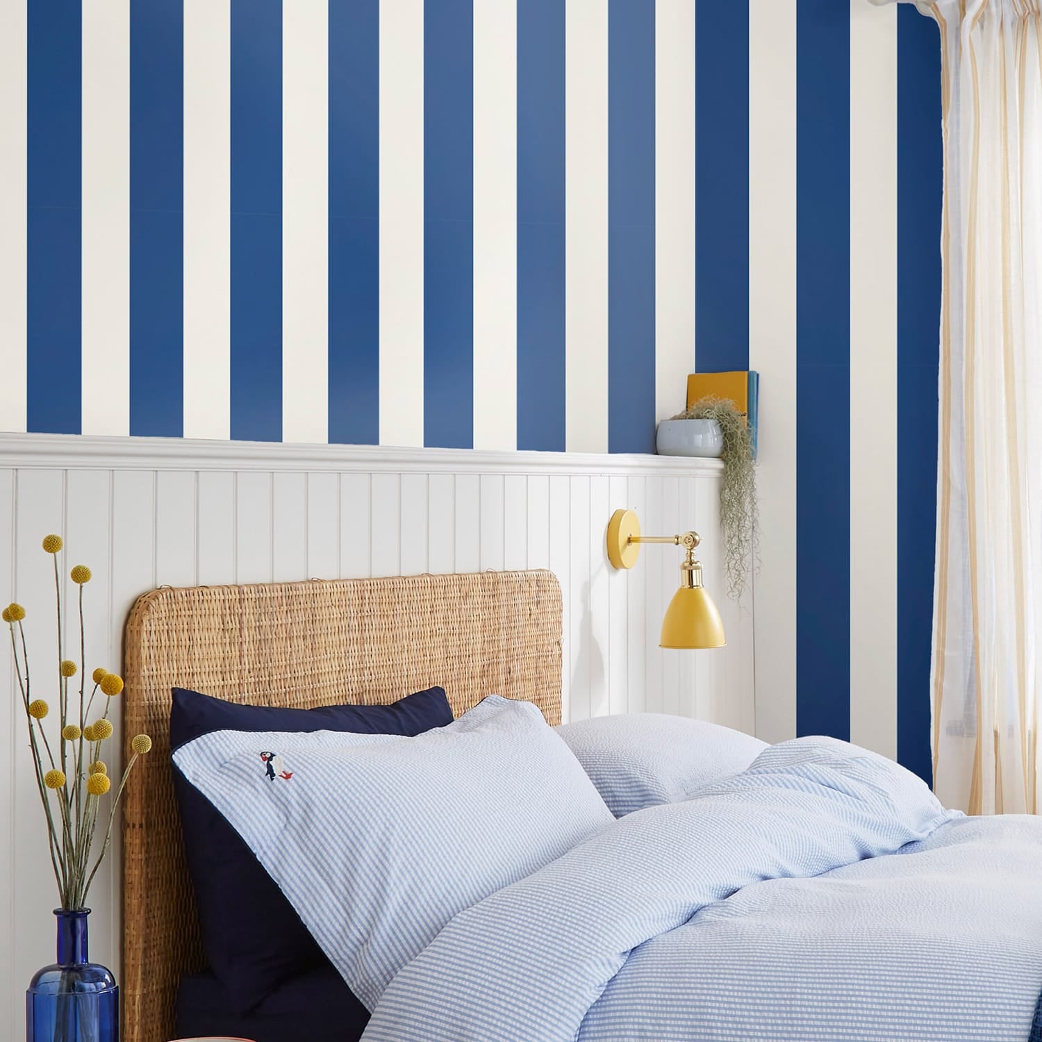 Joules Tapeta filzelinowa HARBOROUGH STRIPE 10 m x 52 cm