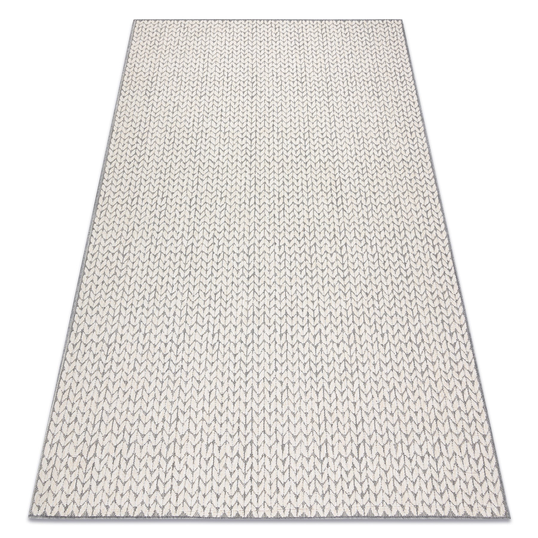 Dywan SPRING 20467332 Jodełka, chevron sznurkowy, pętelkowy - krem 200x290 cm