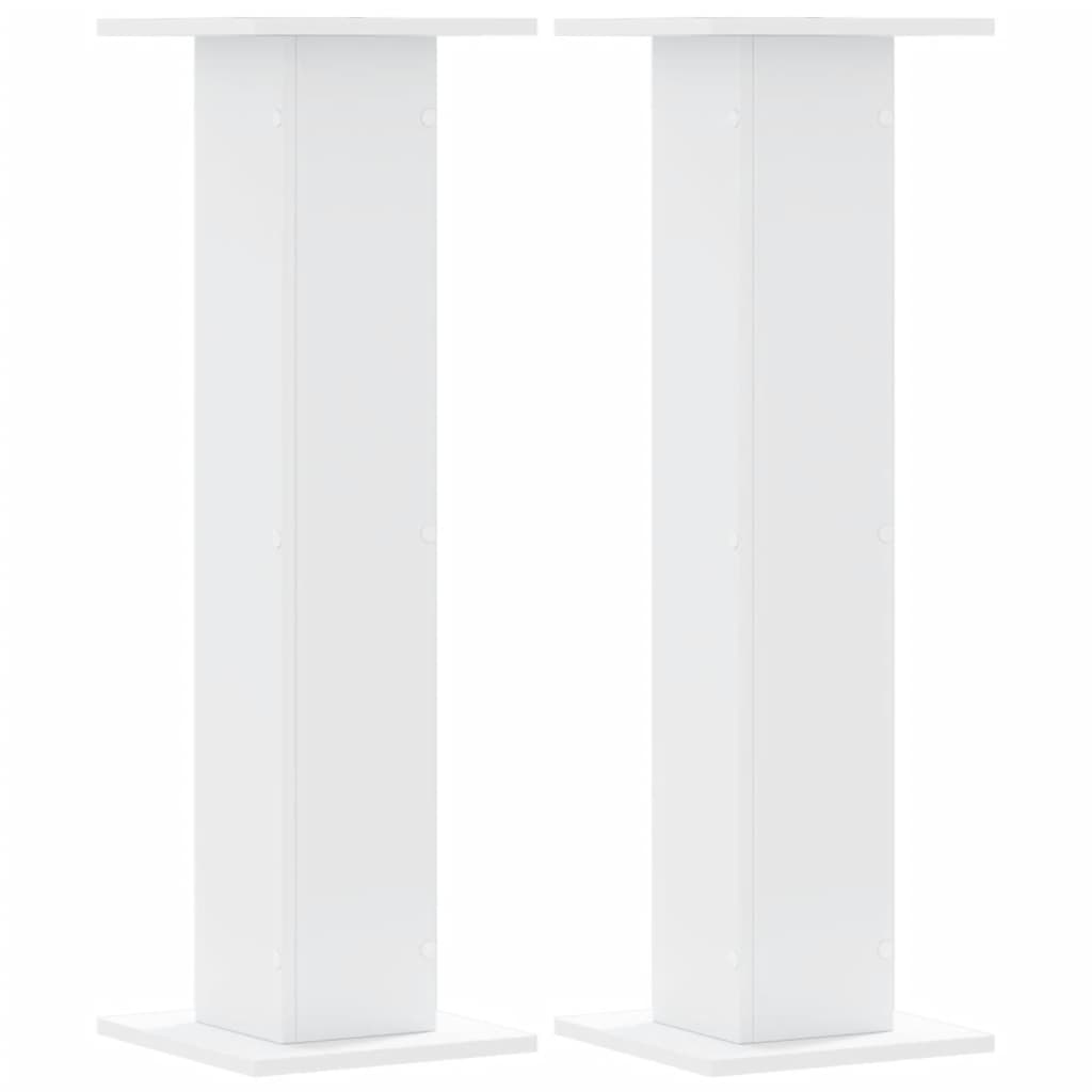 2x Stojak na Rośliny 95 cm Biały do Salonu
