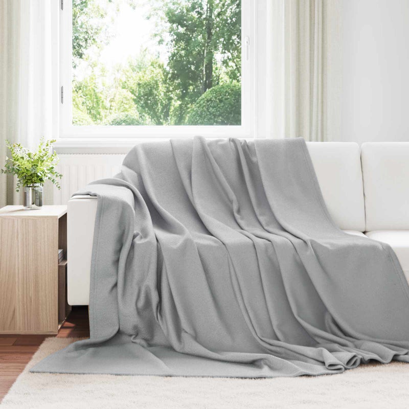 Koce narzutowe 6 pcs Szary 240 x 220 cm Polar vidaXL