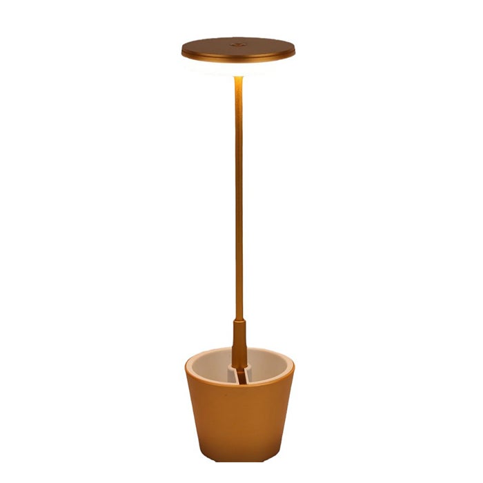 Lampa stołowa, lampa stołowa LED, dotykowa lampa stołowa, trójkolorowa lampa stołowa z regulacją temperatury, złota lampka nocna