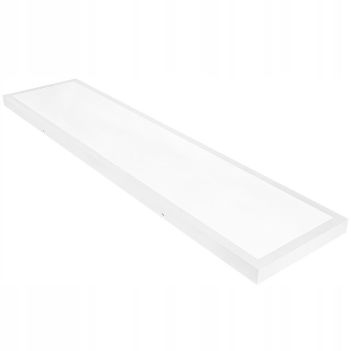 Panel LED natynkowy 40W 120x30 cm IP20 4500K lampa kaseton biały MasterLED