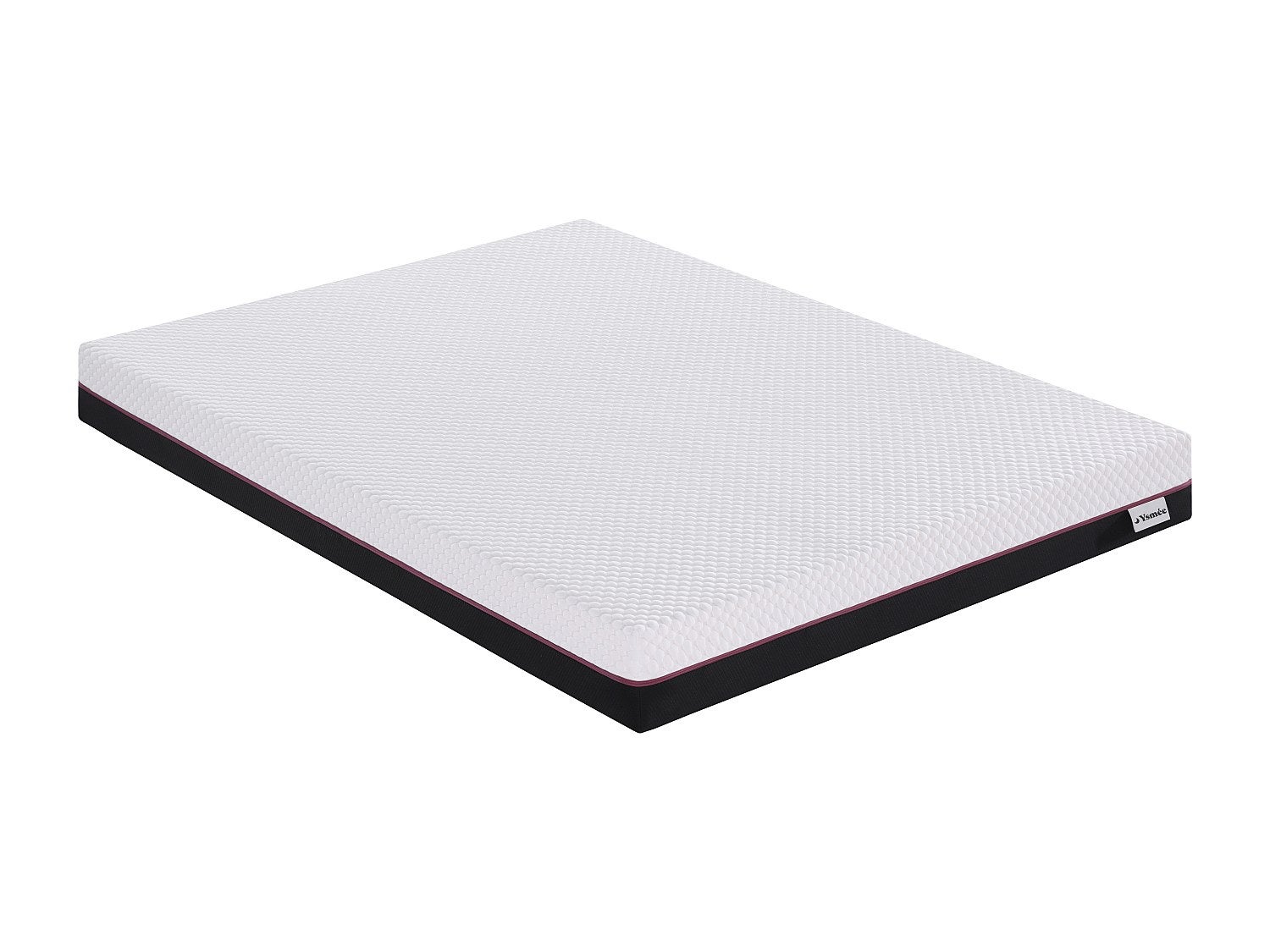 Materac 120 x 190 cm pianka z pamięcią kształtu o grubości 18 cm - RYZE marki YSMÉE
