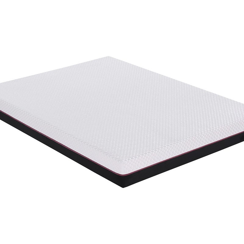 Materac 120 x 190 cm pianka z pamięcią kształtu o grubości 18 cm - RYZE marki YSMÉE