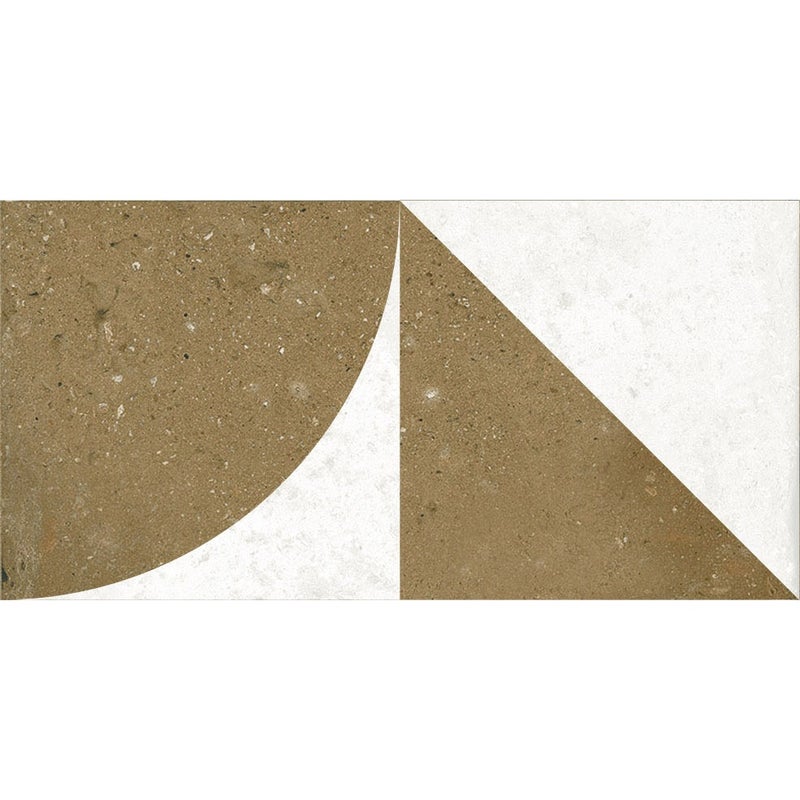 Revestimento cerâmico de parede efeito pedra mate Benasal Libori 11,5x23 cm Terracotta