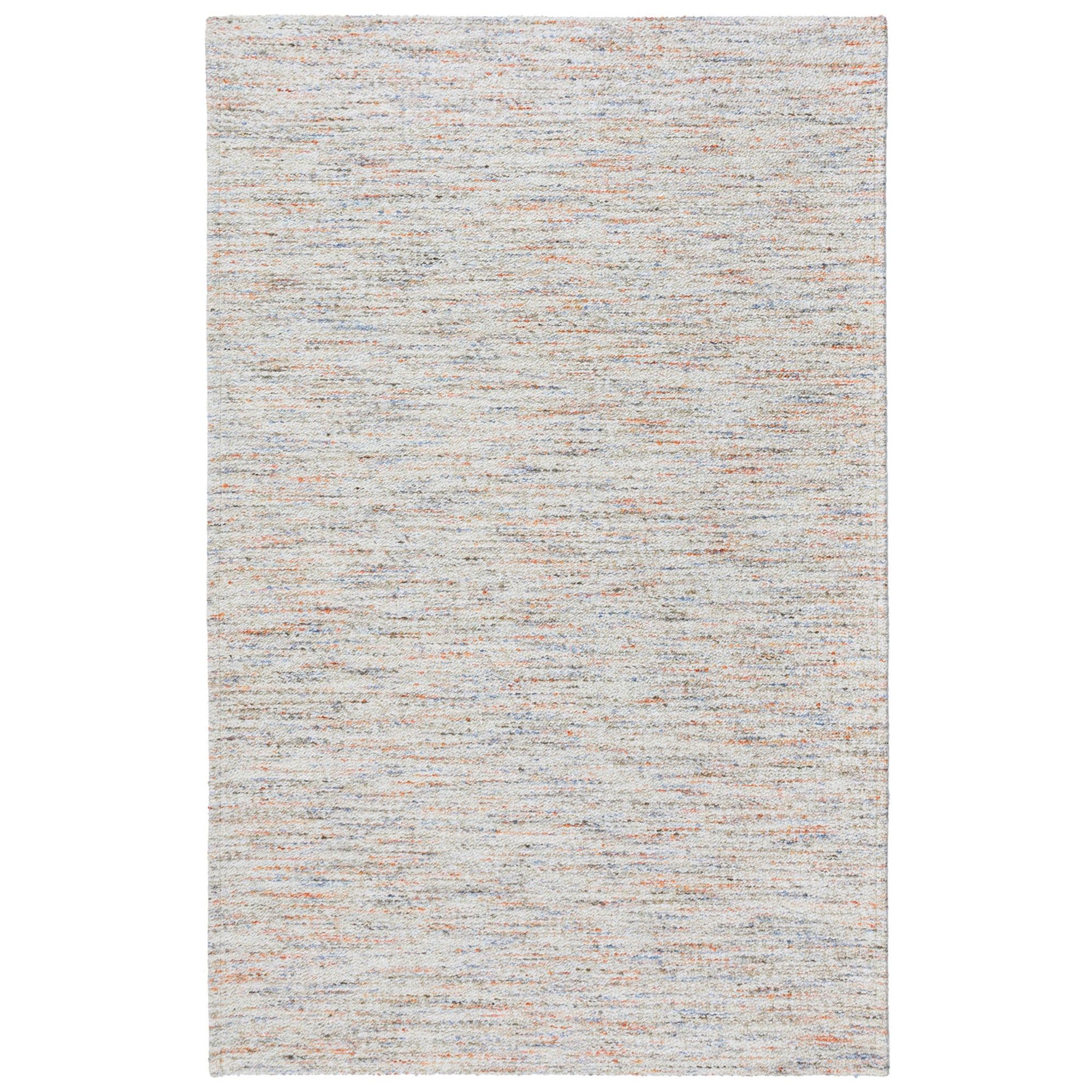 Chodnik dywanowy płaskotkany antypoślizgowy Siena 55x85 cm do prania szary