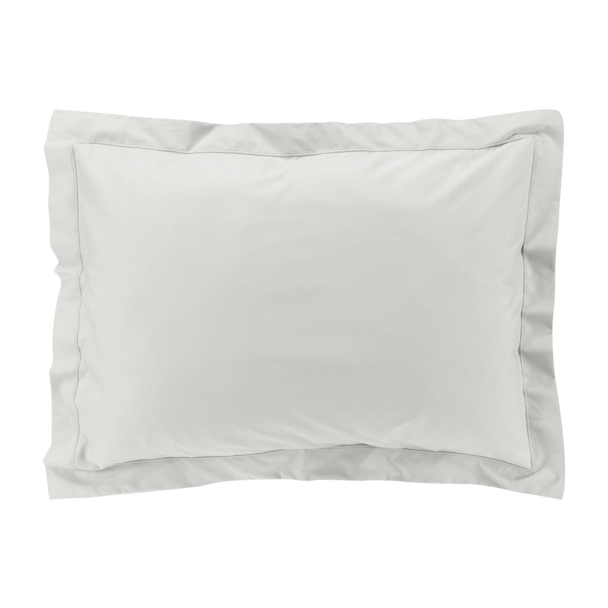 douceur d'intérieur, Federa per cuscino (50 x 70 cm) percalle bianco, percalle di cotone