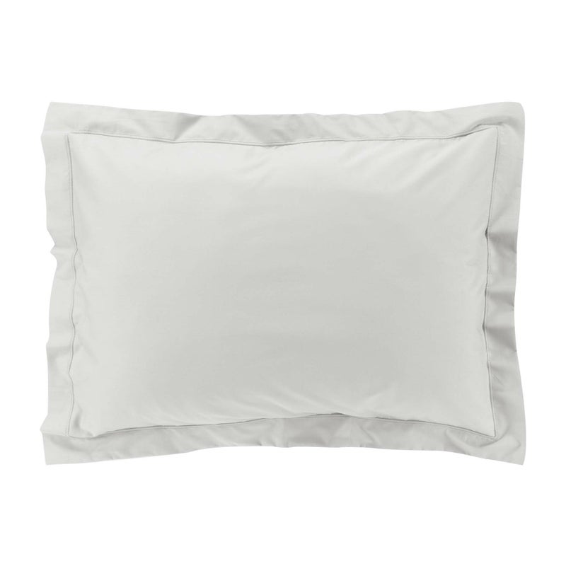 douceur d'intérieur, Federa per cuscino (50 x 70 cm) percalle bianco, percalle di cotone