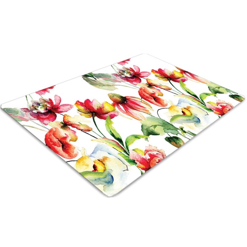 Mata pod krzesło, Czarne gładkie kamienie 140x100 cm – Tulup