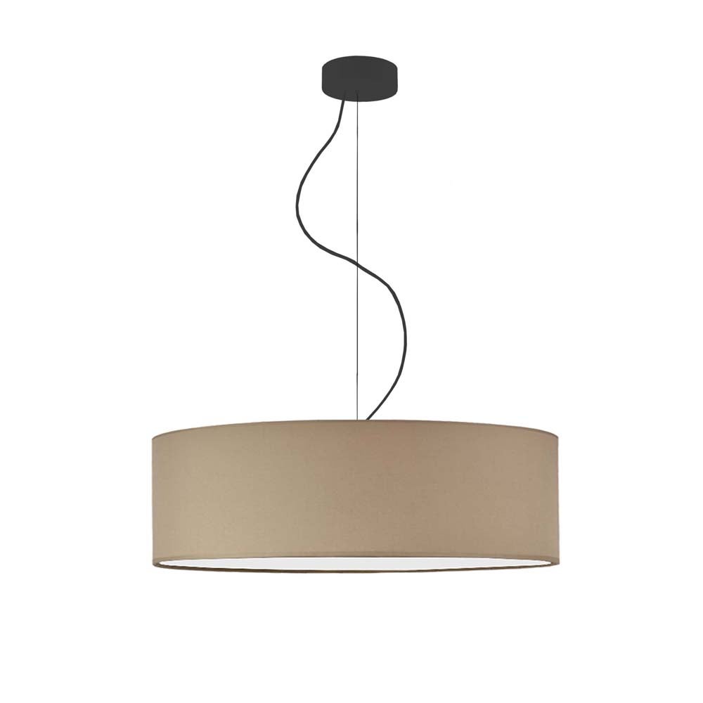 Lampa sufitowa żyrandol lampa wisząca z abażurem walec 60 cm BLUES