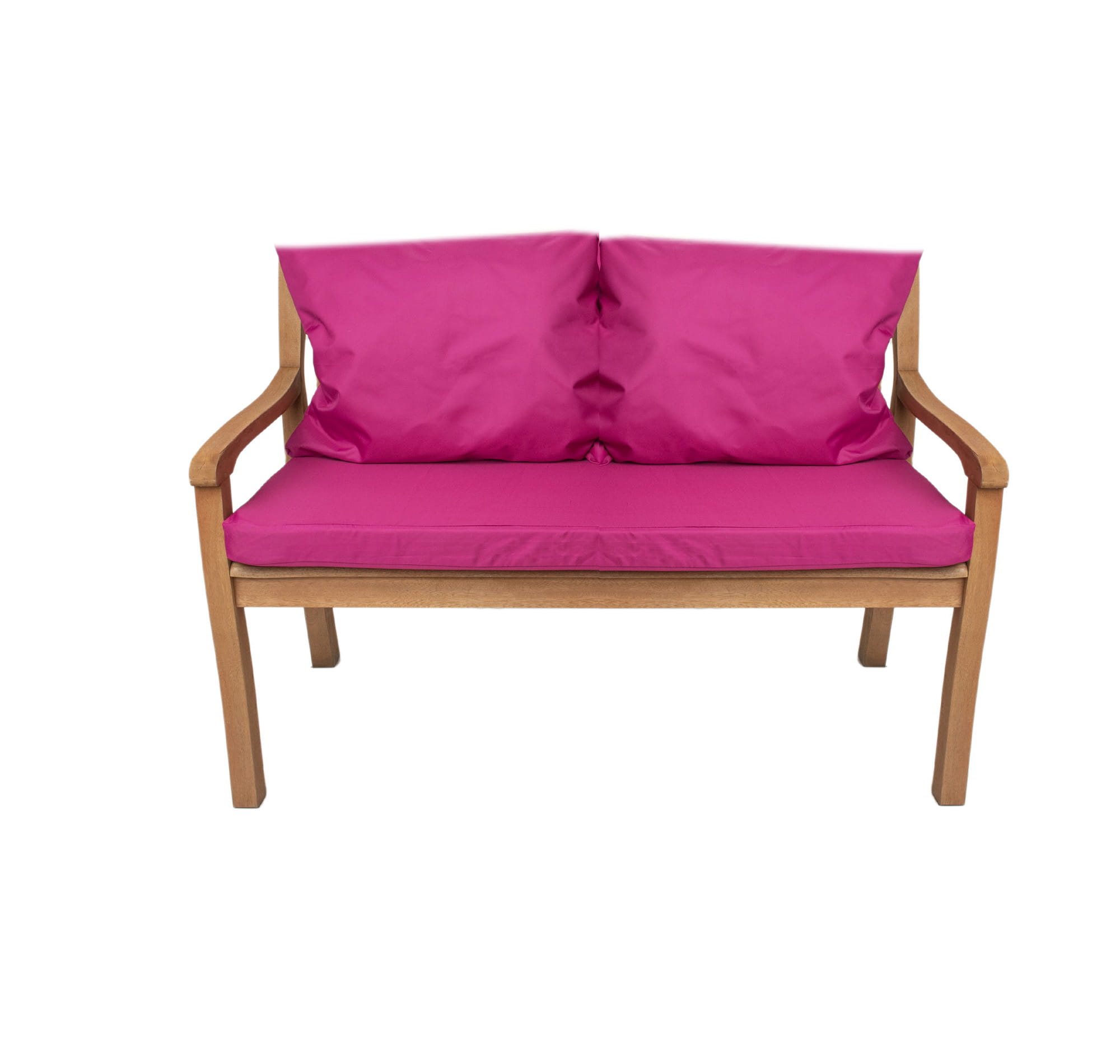 Poduszka ogrodowa na ławkę 120x50x7cm/2x50x56cm Poduszka na ławkę Różowa poduszka na meble ogrodowe Wygodne poduszki na sofę na patio i werandy