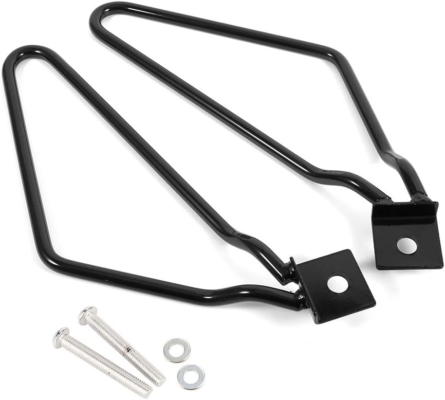 Wspornik sakwy motocyklowej, 2 x wspornik mocujący sakwę motocyklową do XL883/1200 HD1450/1584 (czarny)