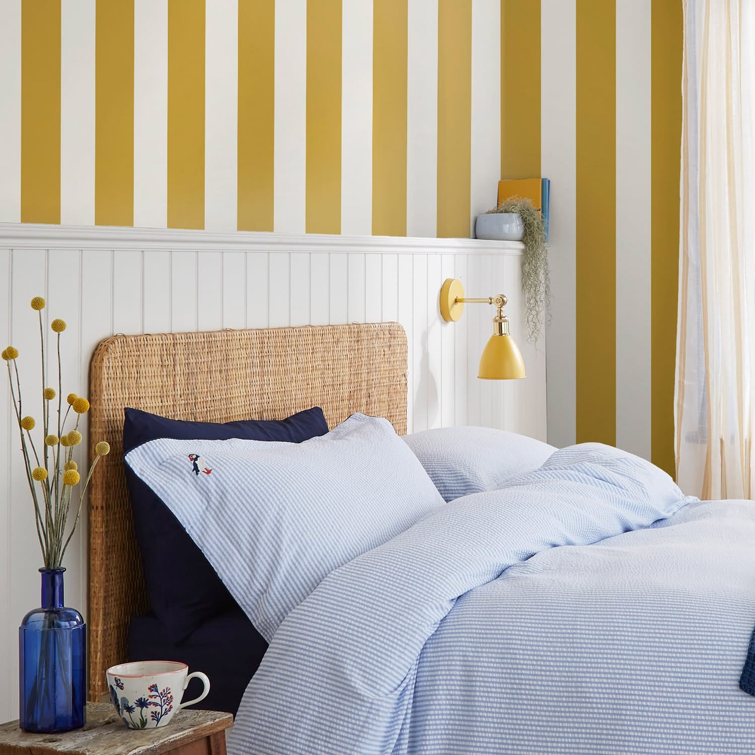 Joules Tapeta filzelinowa HARBOROUGH STRIPE 10 m x 52 cm
