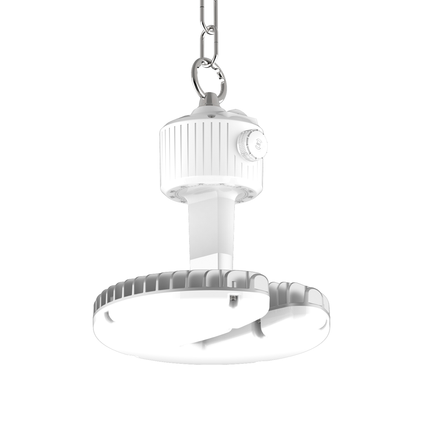 Alcapower Projektor LED UFO High-Bay 80W Wi-Fi Smart CCT 10000lm 120° IP65 - Profesjonalne rozwiązanie oświetleniowe o wysokiej wydajności