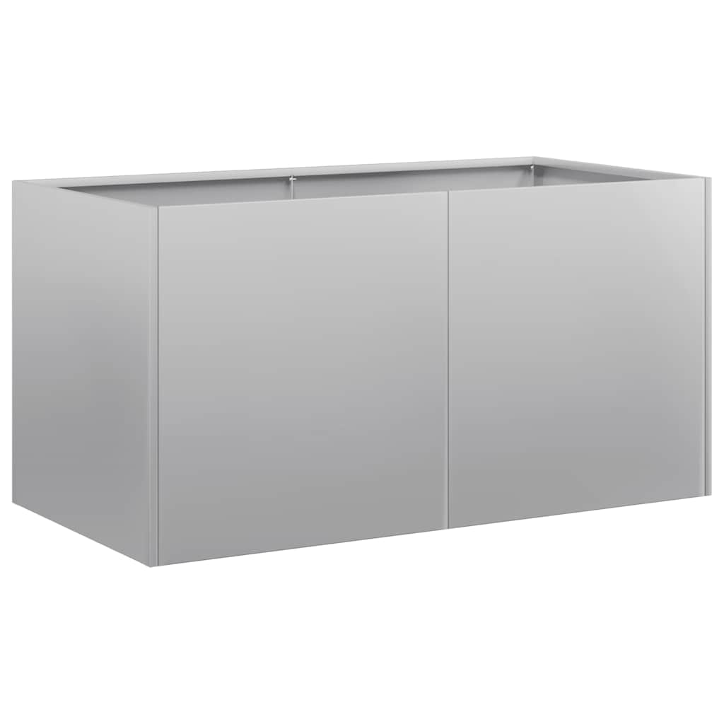 Donica Ogrodowa Metalowa ze Stali Ocynkowanej z Otwartym Dnem