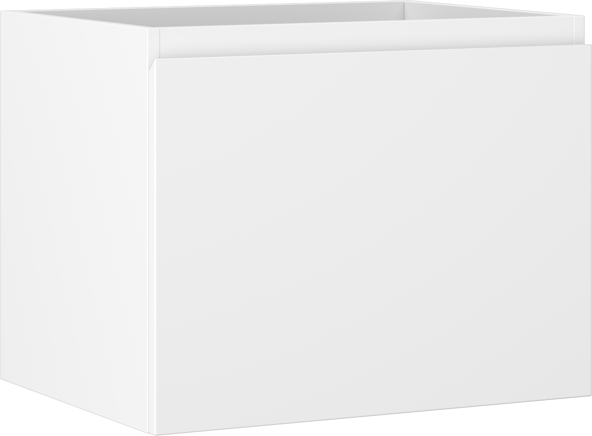 Mexen Orio szafka łazienkowa podumywalkowa 60 cm, 1 szuflada, biała mat - 91A10-06047-1-BF01