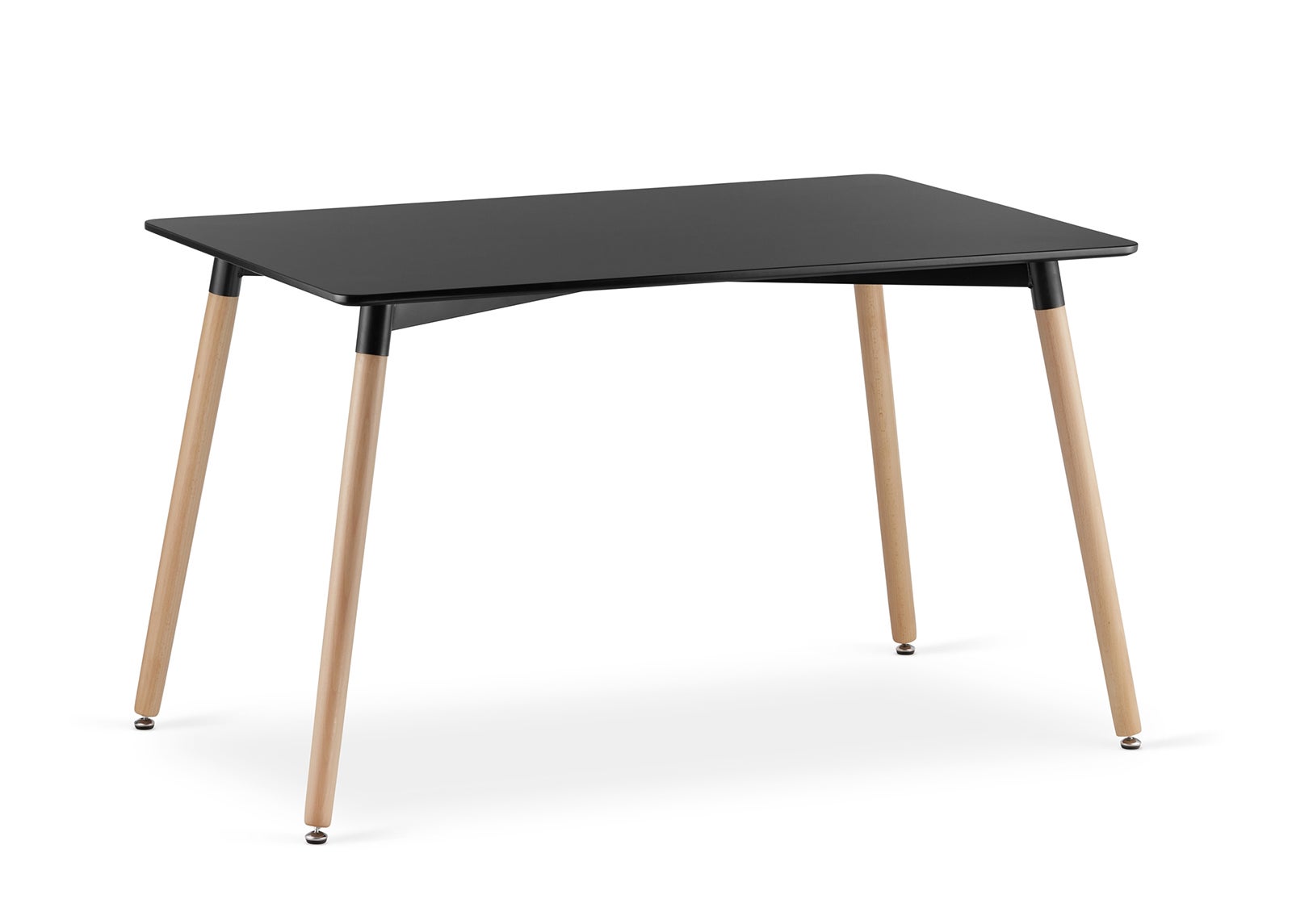 Stół Songmics prostokątny 120cm x 80cm czarny