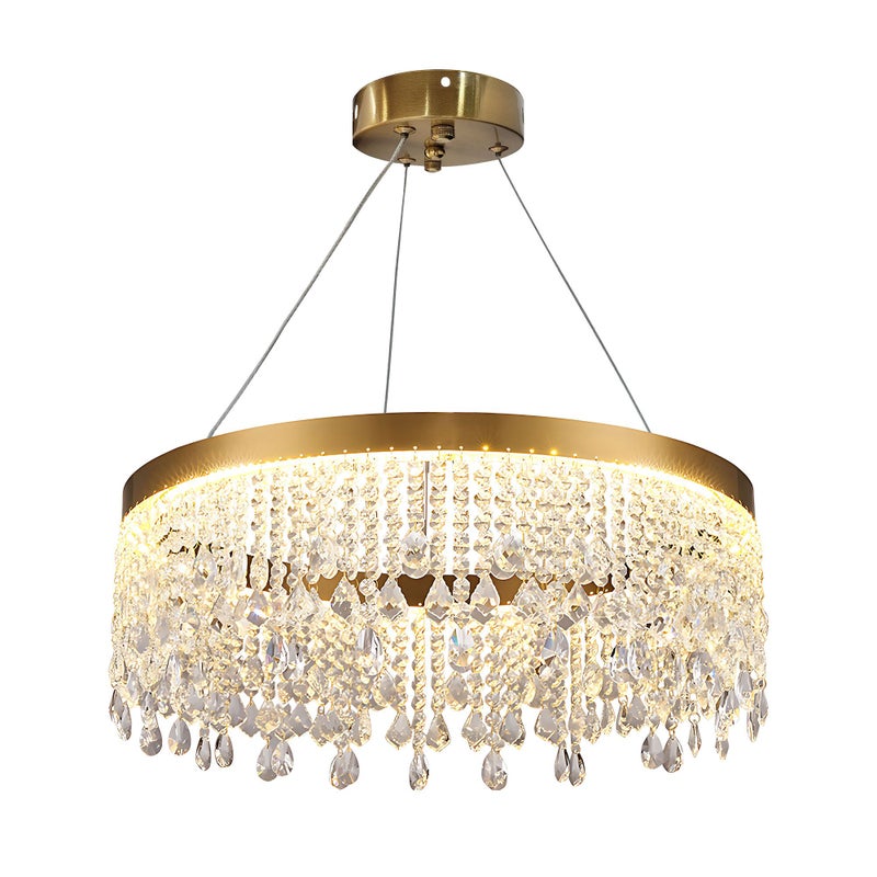 Lampa Sufitowa Wisząca Led Toolight App1731-1Cp Złoty