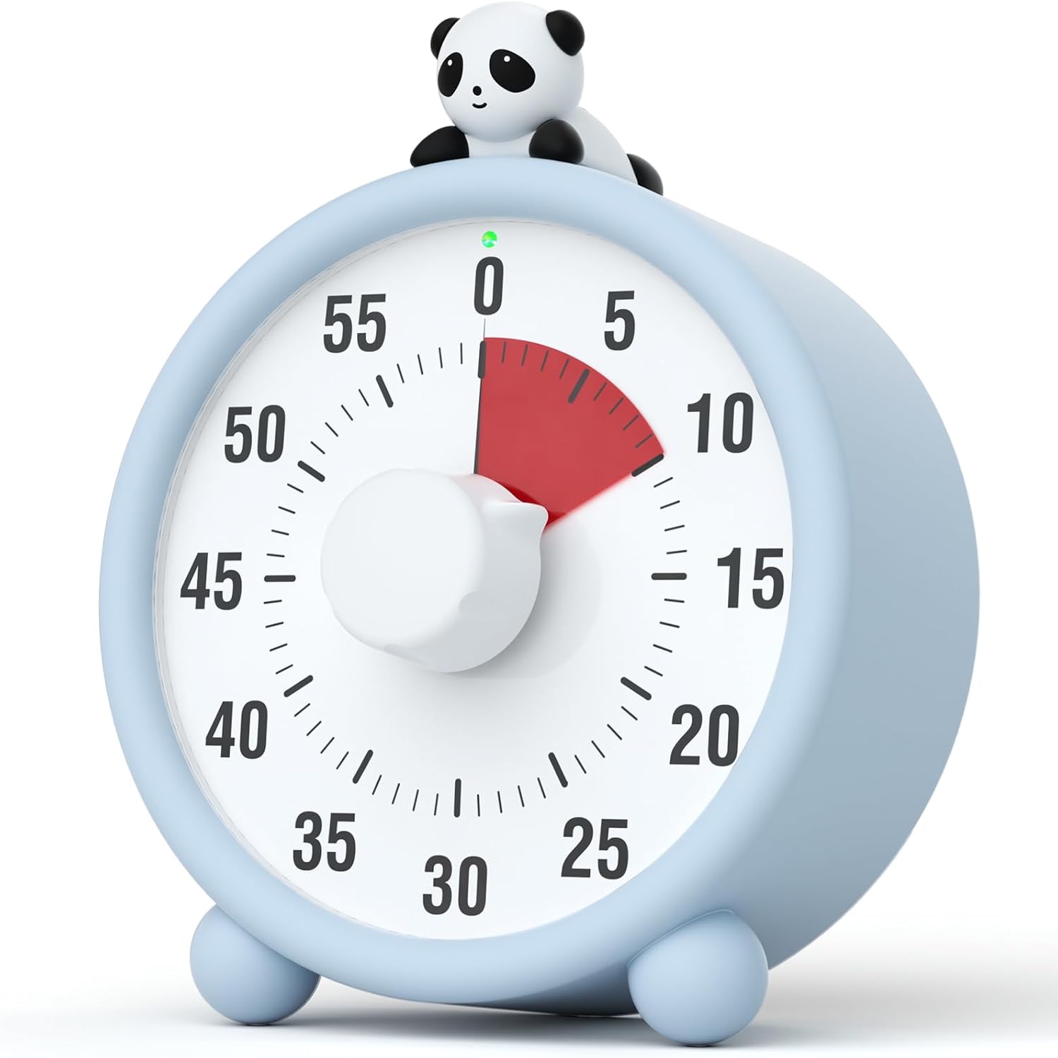Akumulatorowy wizualny timer dla dzieci z funkcją pauzy, obsługą dźwięku i wyciszenia, timer dla dzieci w silikonowej obudowie, odpowiedni do kuchni