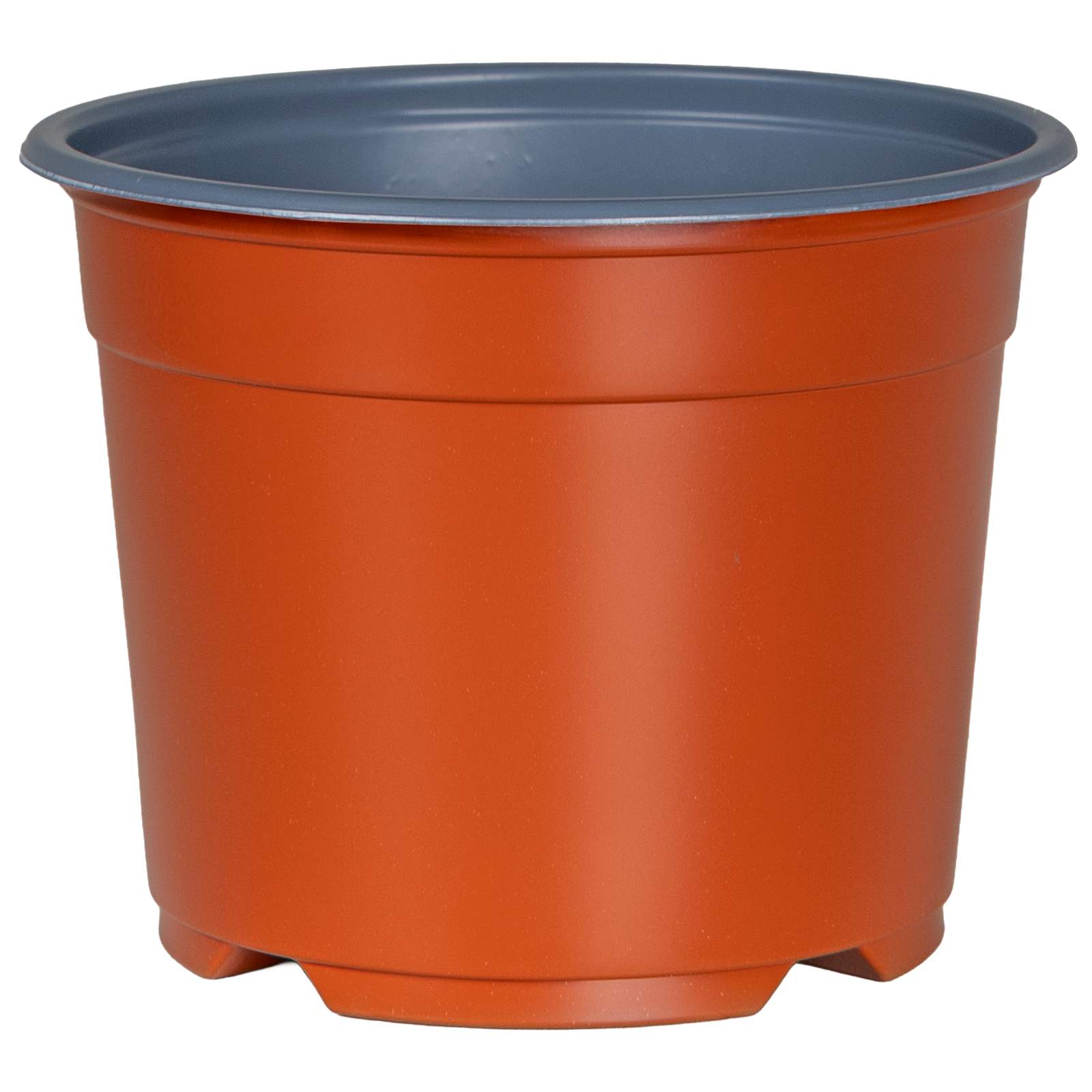 Okrągła doniczka na kwiaty 100 pcs terakota Ø 10 x 8 cm