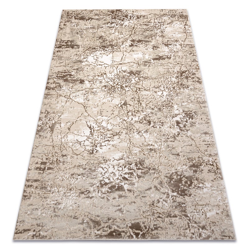 Dywan ALLURE 5716 Kamień - Strukturalny, stylowy, glamour beż 160x220 cm
