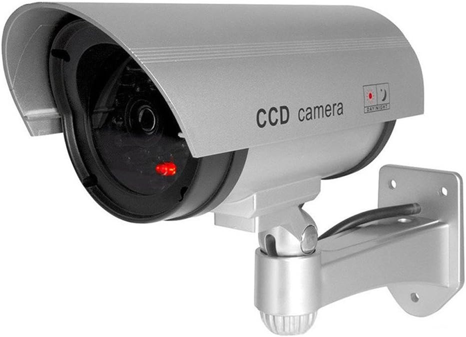Fałszywa atrapa bezpieczeństwa, wodoodporna kamera CCTV z diodą IR do monitoringu wewnętrznego i zewnętrznego