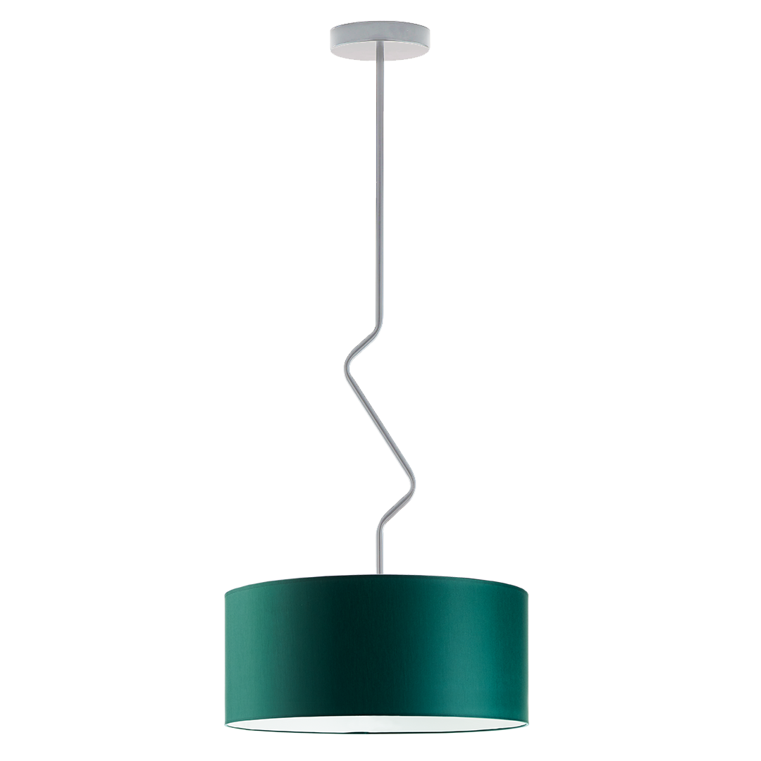 Lampa sufitowa żyrandol lampa wisząca z abażurem walec VESSO