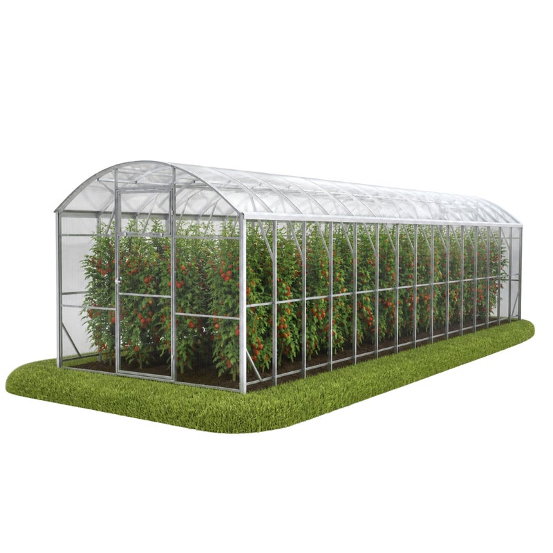 Szklarnia z poliwęglanu POLKA 3x10 m 4 mm profile 40x20 mm e-szklarnia.pl - Szklarnia ogrodowa