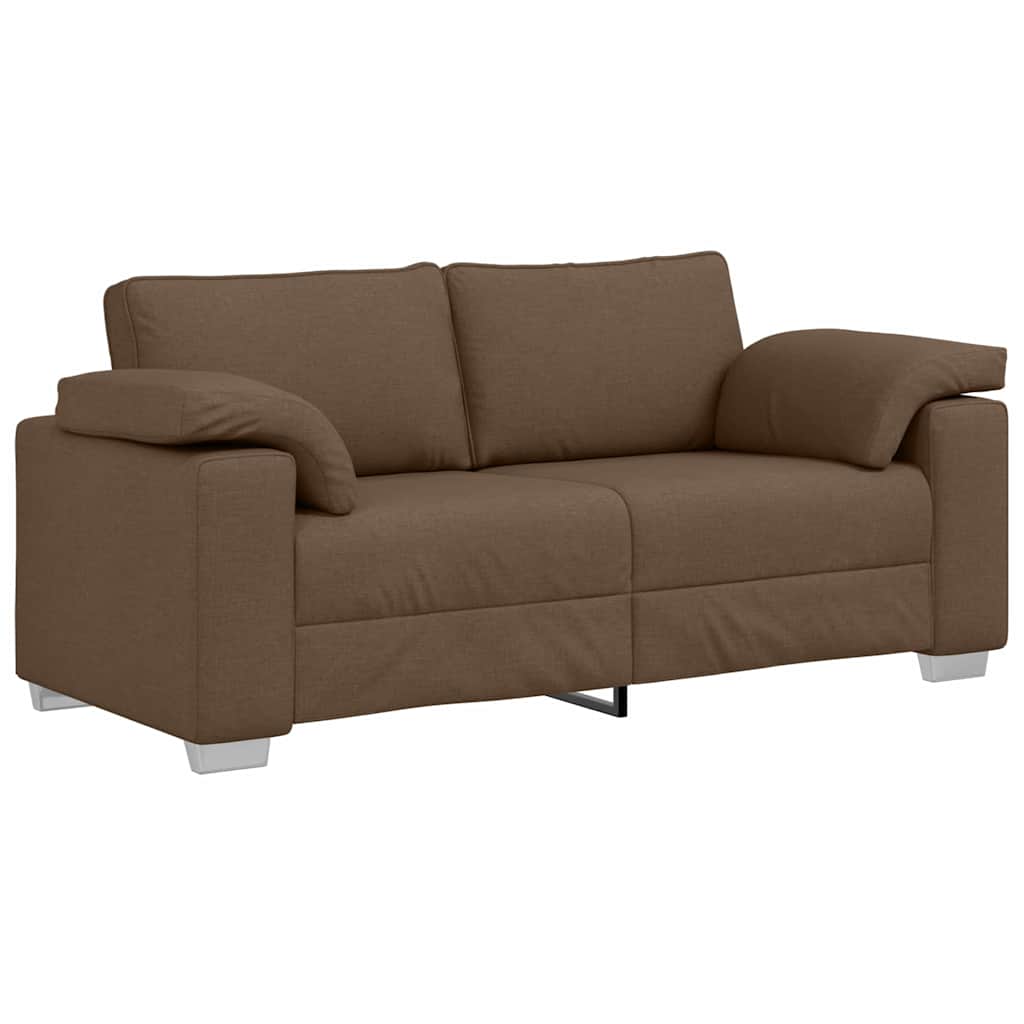 Sofa dwuosobowa Brązowy 180 cm tkanina