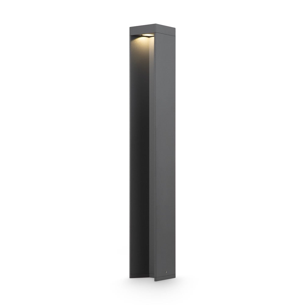 Lampa ogrodowa stojąca Essen szara LED 9W 4000K 450lm IP54 wym: 65 x 8,5 x 8,5 cm aluminium Maytoni