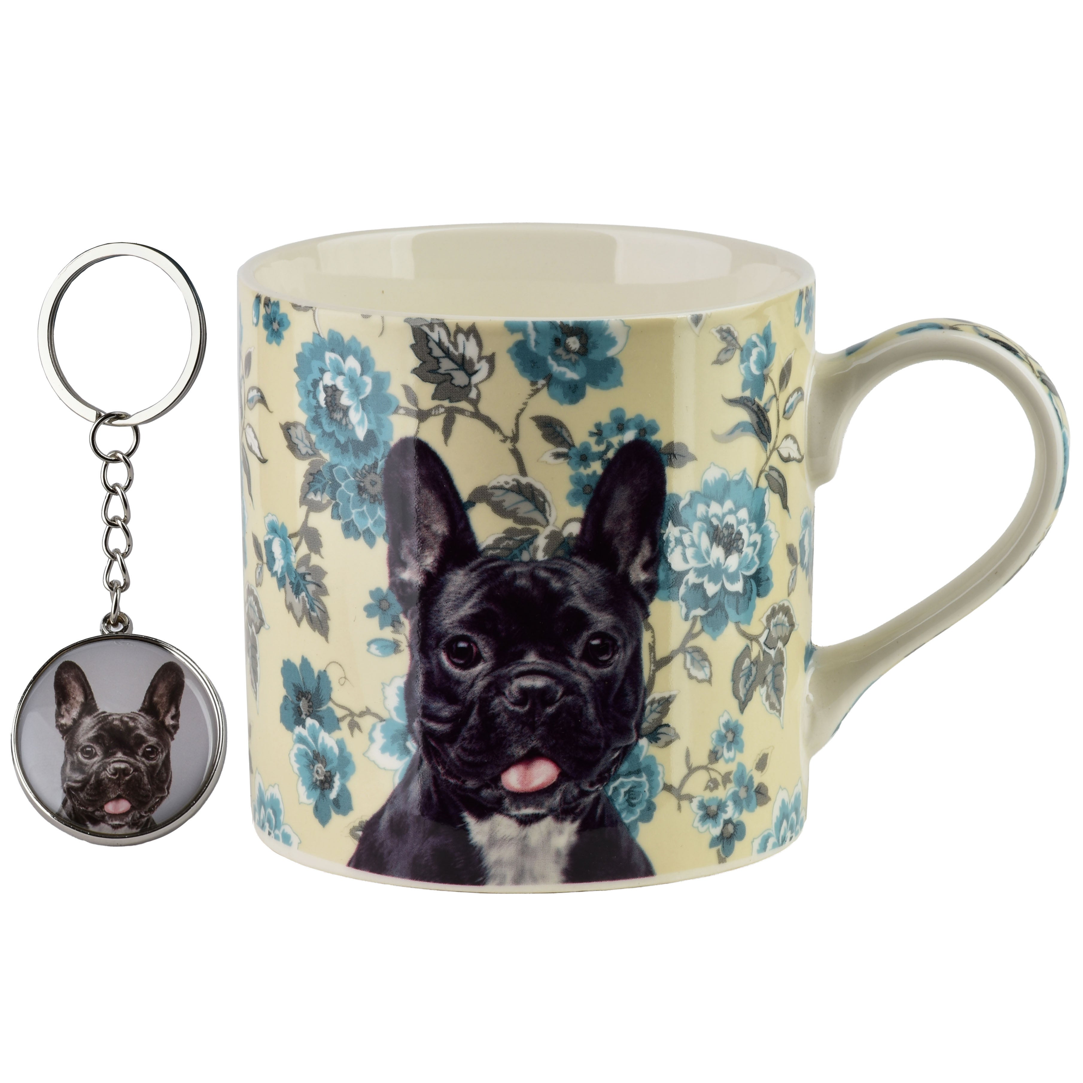Kubek porcelana NOYA Buldog 9x13x9 zielony 1szt