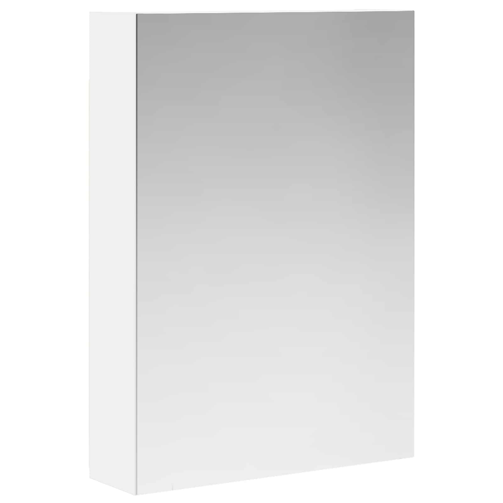 Szafka z lustrem do łazienki Biały 50 x 14,5 x 70 cm