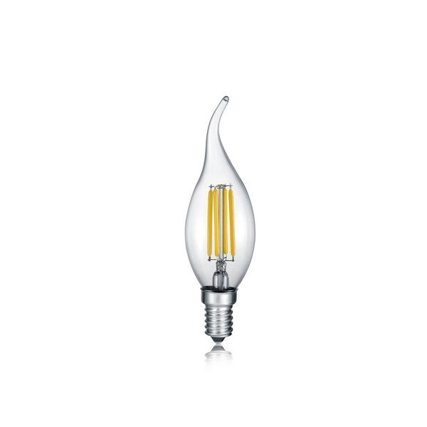 Żarówka LED transparentna płomyk E14 4W ciepła 3000K 470lm WINDSTOSSKERZE Trio