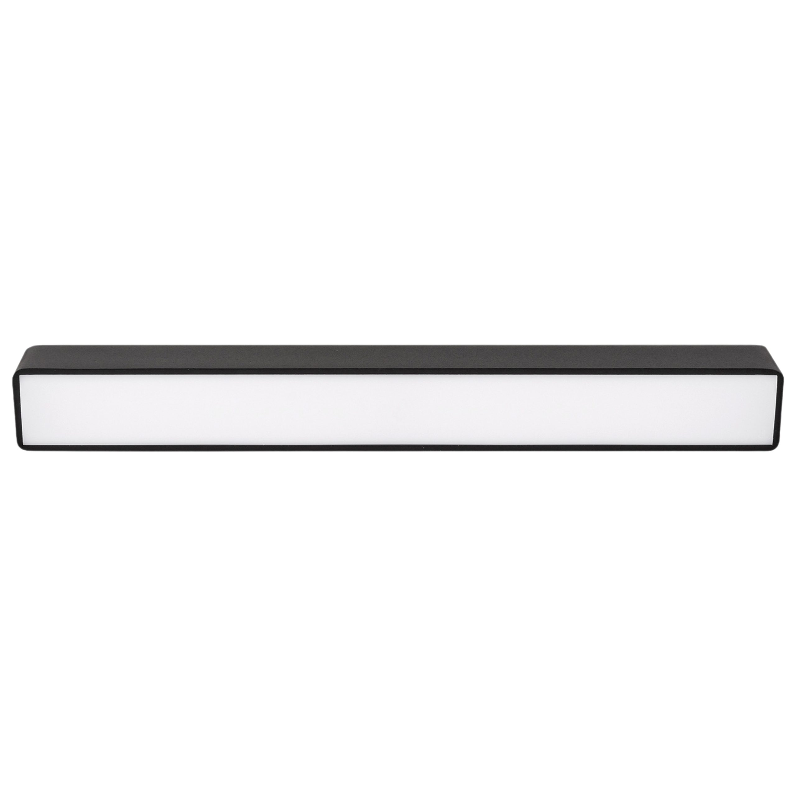 Reflektor szynowy liniowy 1-fazowy Lampa LED do szyny magnetycznej 4000K światło neutralne 560lm CZARNY 12W - LEDHOFF