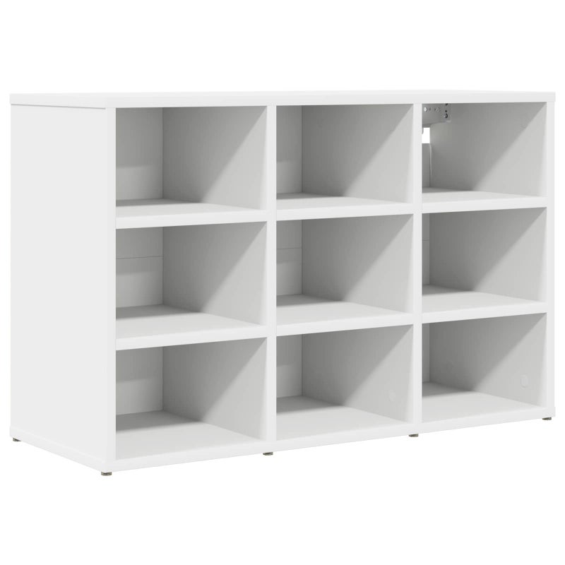 Szafka na buty 77,5 x 30 x 51 cm Drewno inżynieryjne Biały