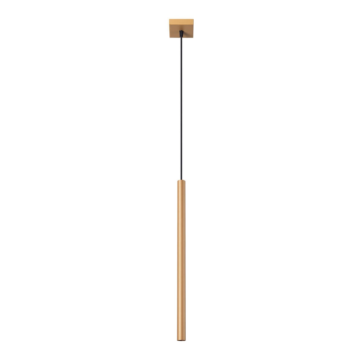 Lampa wisząca punktowa tuba złoto PASTELO 1xG9 8W SL.1170 Sollux Lighting