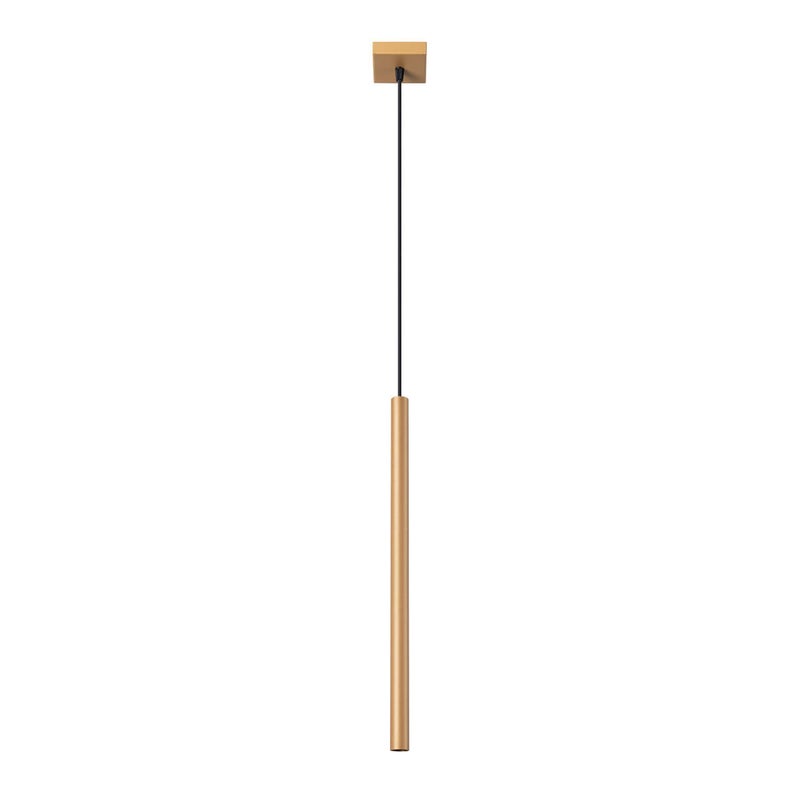 Lampa wisząca punktowa tuba złoto PASTELO 1xG9 8W SL.1170 Sollux Lighting