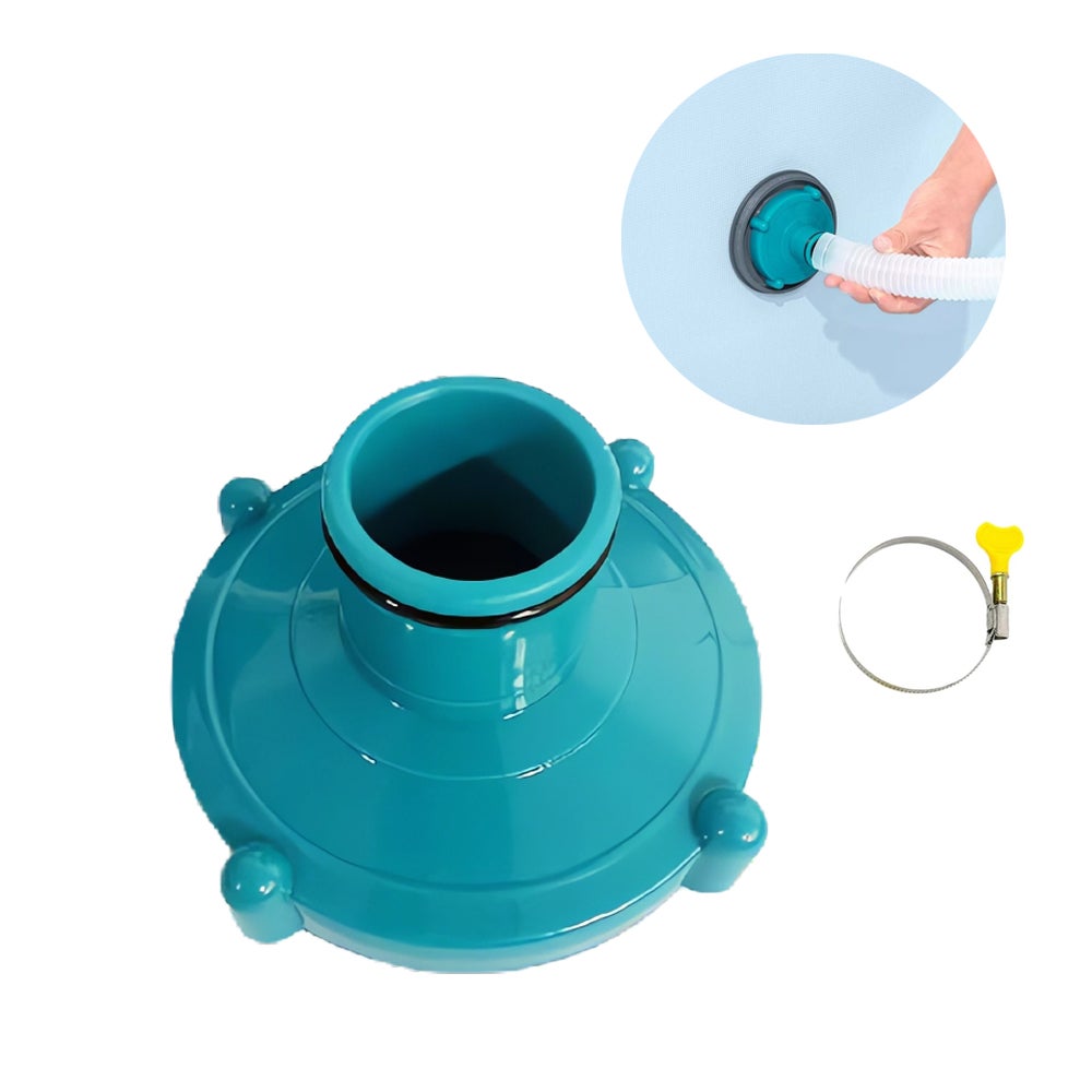 Adapter węża ssącego kompatybilny z systemami filtracji basenowej Bestway (Ø 80 mm do Ø 32 mm) z zaciskiem węża