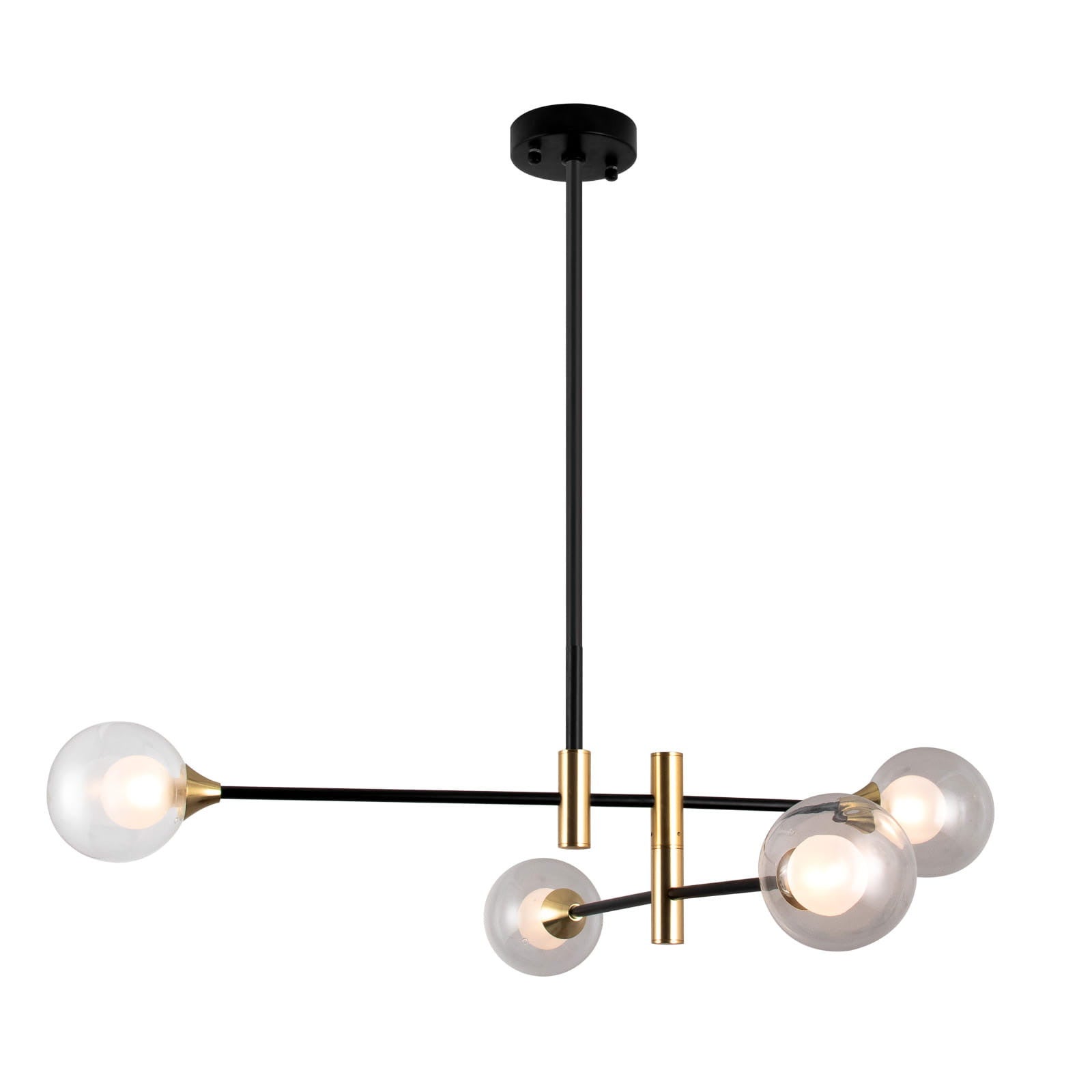 Lampa sufitowa Italux Marino LED nowoczesna czarna PND-9148-4